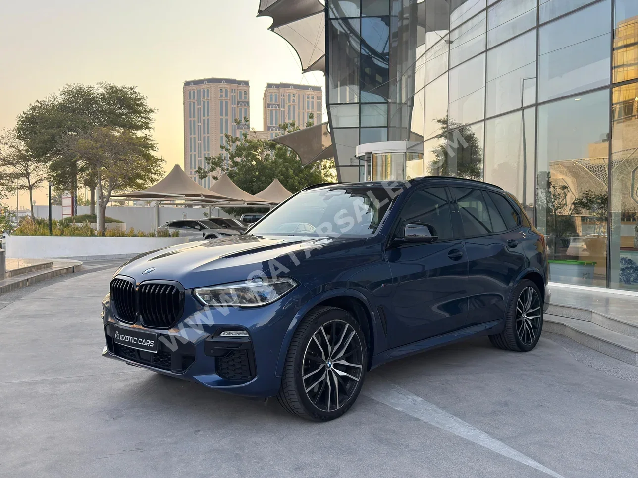 BMW  X-Series  X5 M50i  2022  Automatic  99,000 Km  8 Cylinder  Four Wheel Drive (4WD)  SUV  Blue  With Warranty
