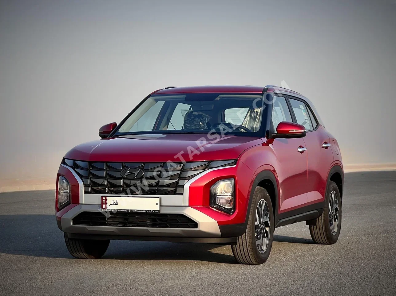 Hyundai  Creta  2025  Automatic  0 Km  4 Cylinder  Front Wheel Drive (FWD)  SUV  Red  With Warranty