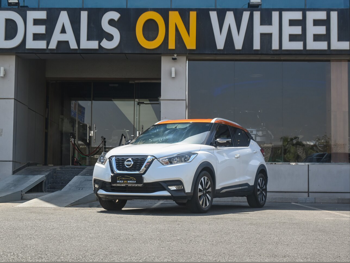 Nissan  Kicks  2019  Automatic  46,000 Km  4 Cylinder  Front Wheel Drive (FWD)  SUV  White
