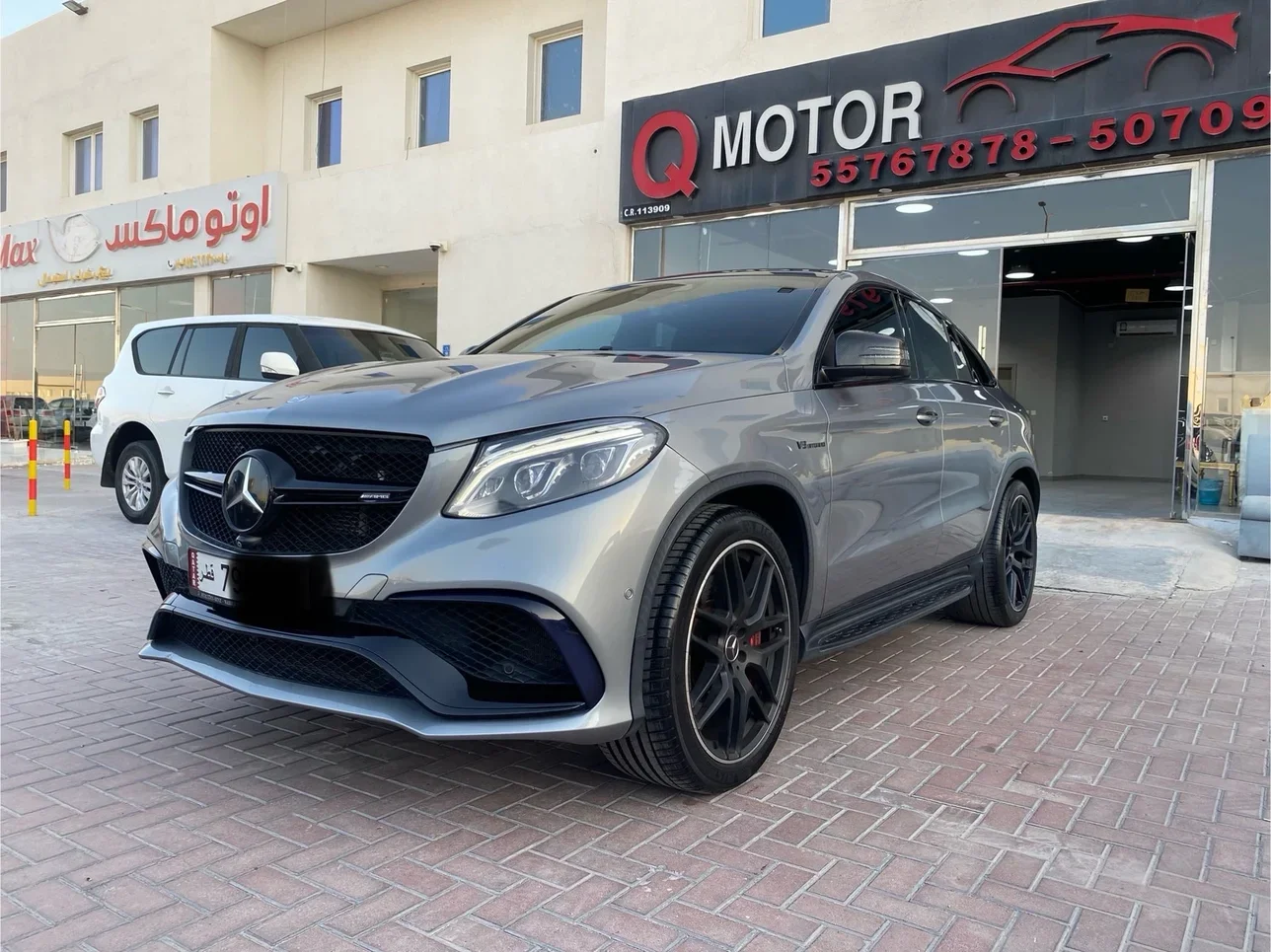 Mercedes-Benz  GLE  63S AMG  2016  Automatic  107,000 Km  8 Cylinder  Four Wheel Drive (4WD)  SUV  Gray