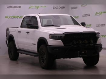 Dodge  Ram  Rebel  2025  Automatic  12,000 Km  6 Cylinder  Four Wheel Drive (4WD)  Pick Up  White  With Warranty