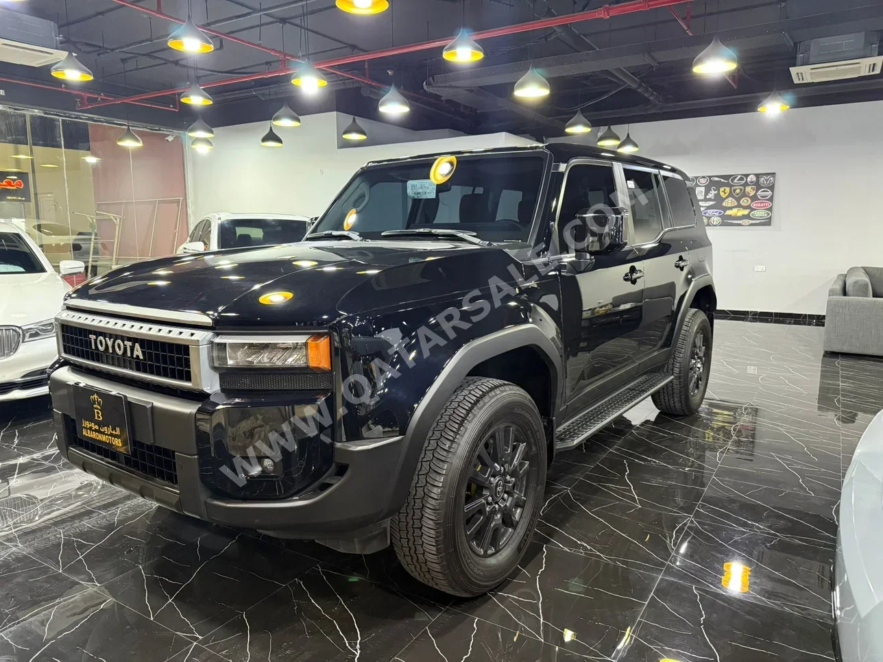 Toyota  Prado  TX Turbo  2024  Automatic  24,000 Km  4 Cylinder  Four Wheel Drive (4WD)  SUV  Black  With Warranty