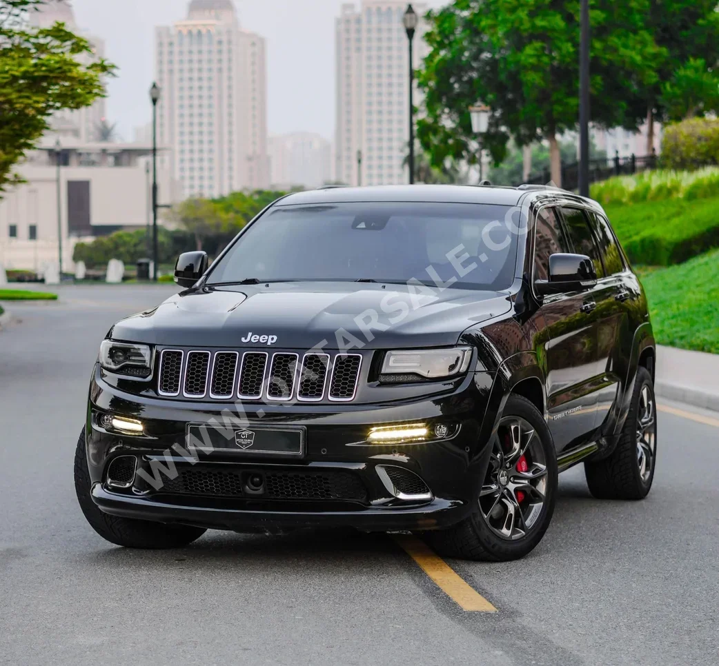 Jeep  Grand Cherokee  SRT  2015  Automatic  75,000 Km  8 Cylinder  Four Wheel Drive (4WD)  SUV  Black