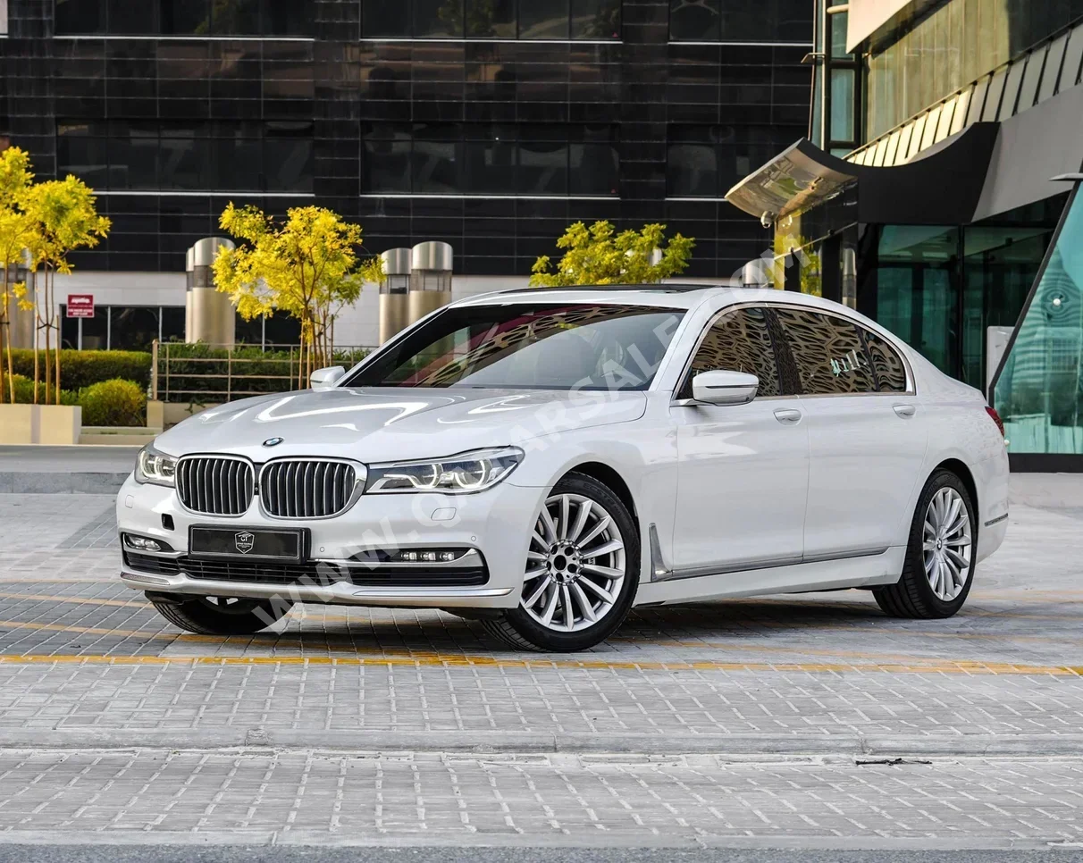 BMW  7-Series  730 Li  2016  Automatic  105,000 Km  6 Cylinder  Rear Wheel Drive (RWD)  Sedan  White