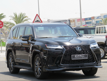 Lexus  LX  600 F Sport  2024  Automatic  38,000 Km  6 Cylinder  Four Wheel Drive (4WD)  SUV  Black  With Warranty