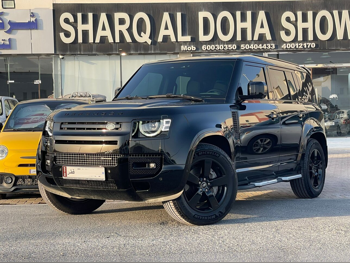 لاند روفر  ديفيندر  110  2023  اوتوماتيك  66,000 كم  6 سلندر  دفع رباعي  اس يو في  أسود  تحت الضمان