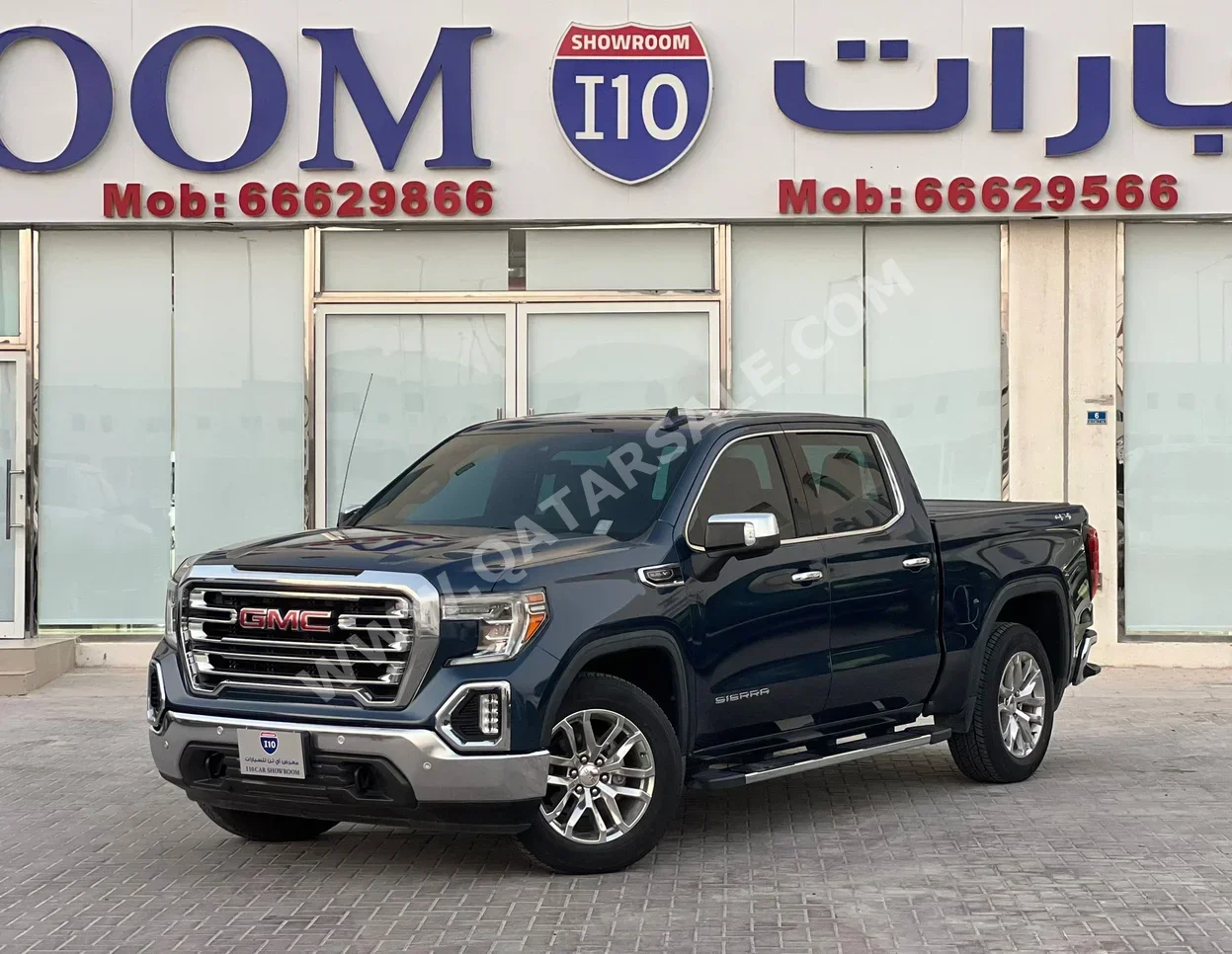 GMC  Sierra  SLT  2019  Automatic  65,000 Km  8 Cylinder  Four Wheel Drive (4WD)  Pick Up  Blue