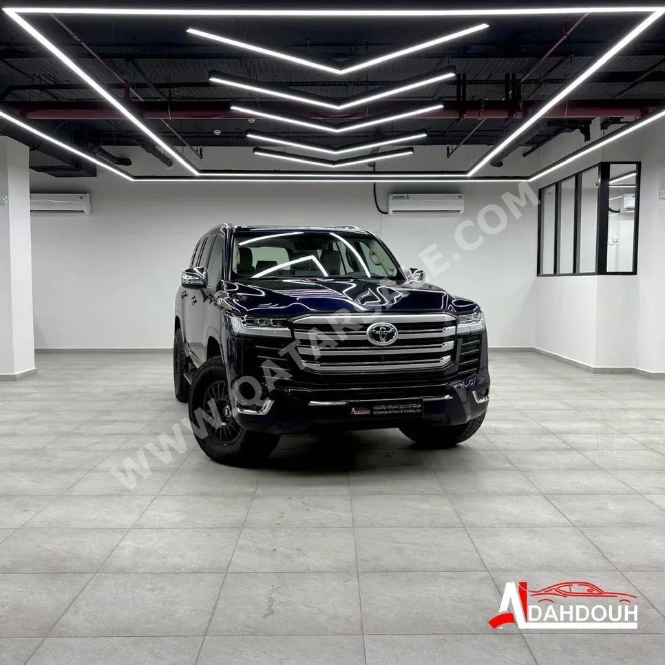 Toyota  Land Cruiser  VX  2022  Automatic  146,000 Km  6 Cylinder  Four Wheel Drive (4WD)  SUV  Dark Blue