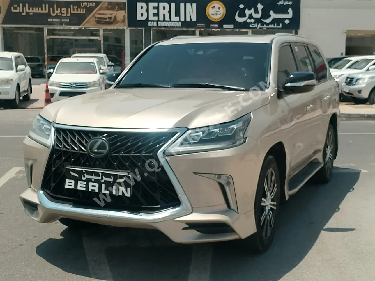 لكزس  ال اكس  570  2018  اوتوماتيك  139,000 كم  8 سلندر  دفع رباعي  اس يو في  بيج