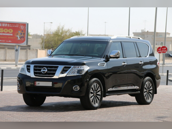 Nissan  Patrol  Platinum  2017  Automatic  152,000 Km  6 Cylinder  Four Wheel Drive (4WD)  SUV  Black