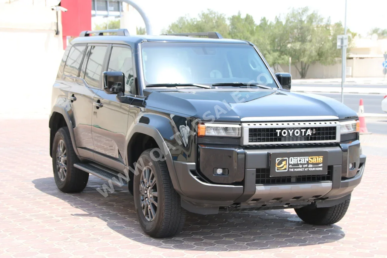 Toyota  Prado  TX Turbo  2025  Automatic  15,000 Km  4 Cylinder  Four Wheel Drive (4WD)  SUV  Black  With Warranty