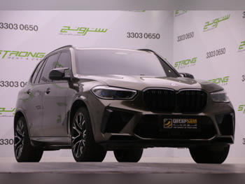 BMW  X-Series  X5 M Competition  2021  Automatic  43,000 Km  8 Cylinder  Four Wheel Drive (4WD)  SUV  Bronze  With Warranty