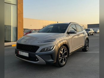 Hyundai  Kona  2022  Automatic  77,000 Km  4 Cylinder  All Wheel Drive (AWD)  SUV  Gray Nardo  With Warranty