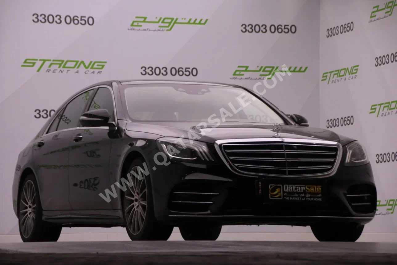 Mercedes-Benz  S-Class  450  2018  Automatic  86,000 Km  6 Cylinder  Rear Wheel Drive (RWD)  Sedan  Black