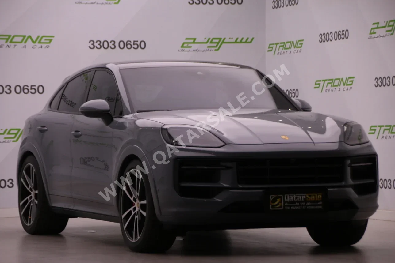 Porsche  Cayenne  GTS Coupé  2025  Automatic  1,800 Km  8 Cylinder  Four Wheel Drive (4WD)  SUV  Gray  With Warranty