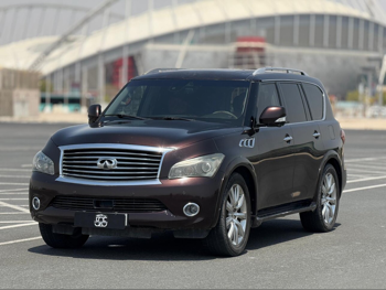 Infiniti  QX  80  2014  Automatic  237,000 Km  8 Cylinder  Four Wheel Drive (4WD)  SUV  Brown