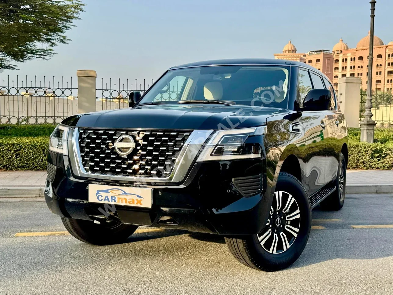 Nissan  Patrol  XE  2023  Automatic  52,000 Km  6 Cylinder  Four Wheel Drive (4WD)  SUV  Black  With Warranty