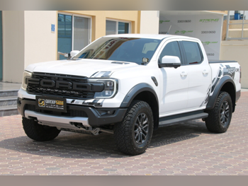 Ford  Ranger  Raptor  2024  Automatic  16,000 Km  6 Cylinder  Four Wheel Drive (4WD)  Pick Up  White  With Warranty