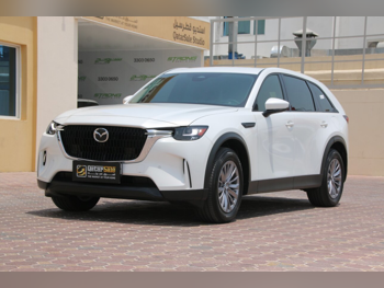 مازدا  سي اكس  90  2025  اوتوماتيك  100 كم  6 سلندر  دفع رباعي  اس يو في  أبيض  تحت الضمان