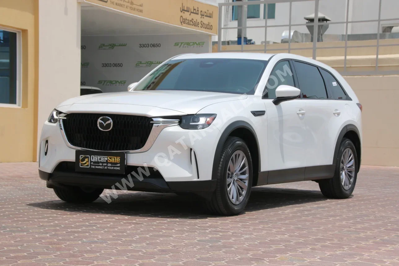 Mazda  CX  90  2025  Automatic  100 Km  6 Cylinder  Four Wheel Drive (4WD)  SUV  White  With Warranty