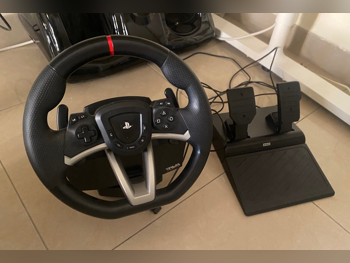 Console Accessories Steering Wheel with Shifter  - Black
