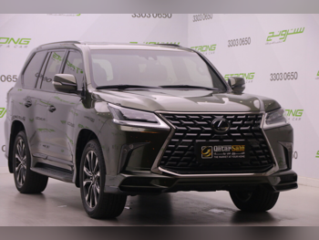 Lexus  LX  570 S Black Edition  2021  Automatic  65,000 Km  8 Cylinder  Four Wheel Drive (4WD)  SUV  Green