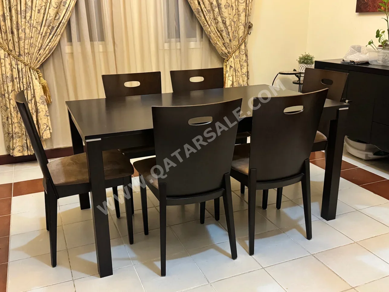 Tables & Sideboards Table & Chairs  - Home Center  - Brown