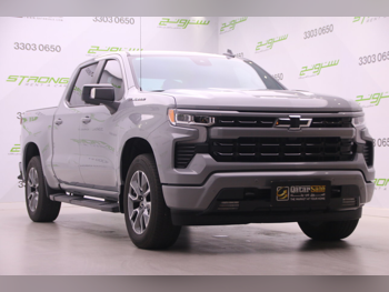 Chevrolet  Silverado  RST  2024  Automatic  15,000 Km  8 Cylinder  Four Wheel Drive (4WD)  Pick Up  Gray  With Warranty