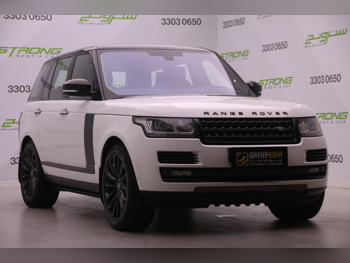 Land Rover  Range Rover  Vogue  Autobiography  2016  Automatic  97,000 Km  8 Cylinder  Four Wheel Drive (4WD)  SUV  White
