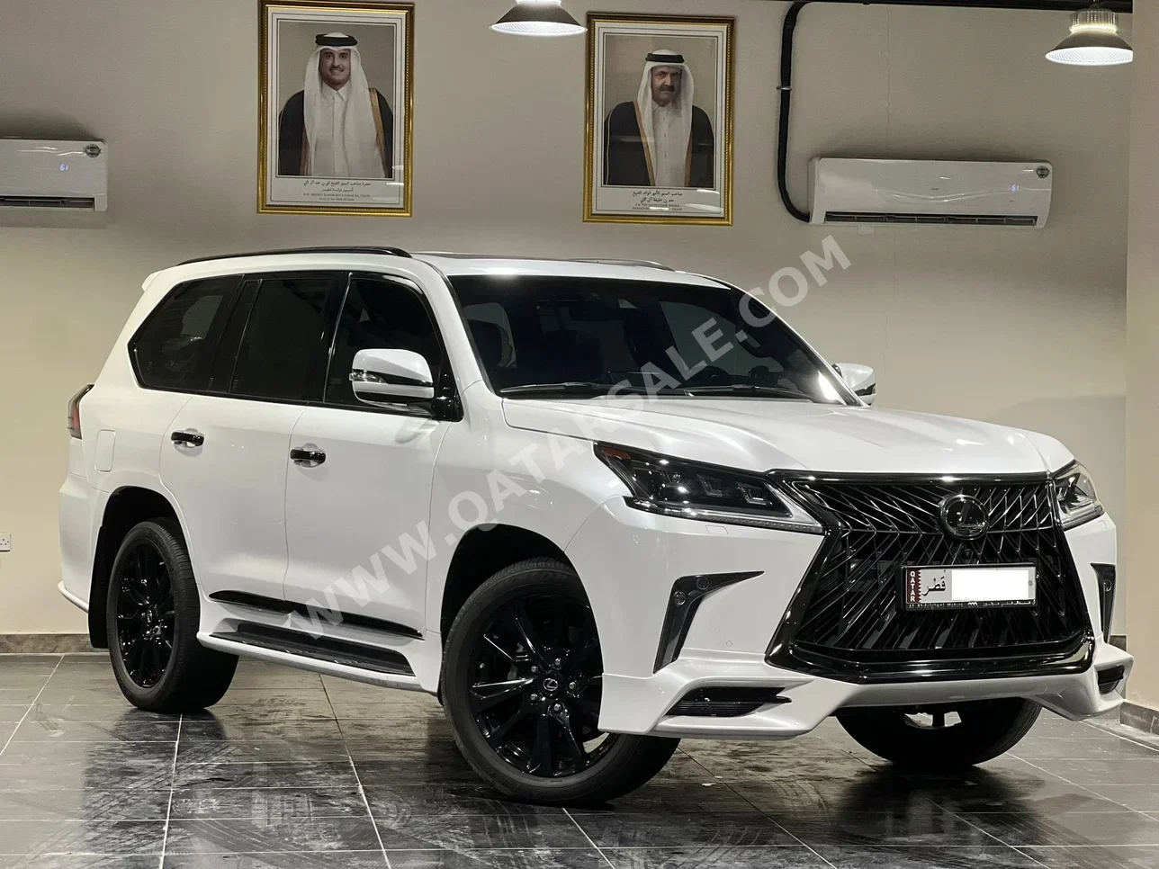 Lexus  LX  570 S Black Edition  2019  Automatic  91,000 Km  8 Cylinder  Four Wheel Drive (4WD)  SUV  White