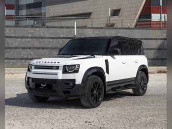 Land Rover  Defender  110 HSE  2023  Automatic  66,000 Km  6 Cylinder  Four Wheel Drive (4WD)  SUV  White  With Warranty