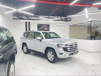 Toyota  Land Cruiser  GXR Twin Turbo  2023  Automatic  45,000 Km  6 Cylinder  Four Wheel Drive (4WD)  SUV  Silver  With Warranty