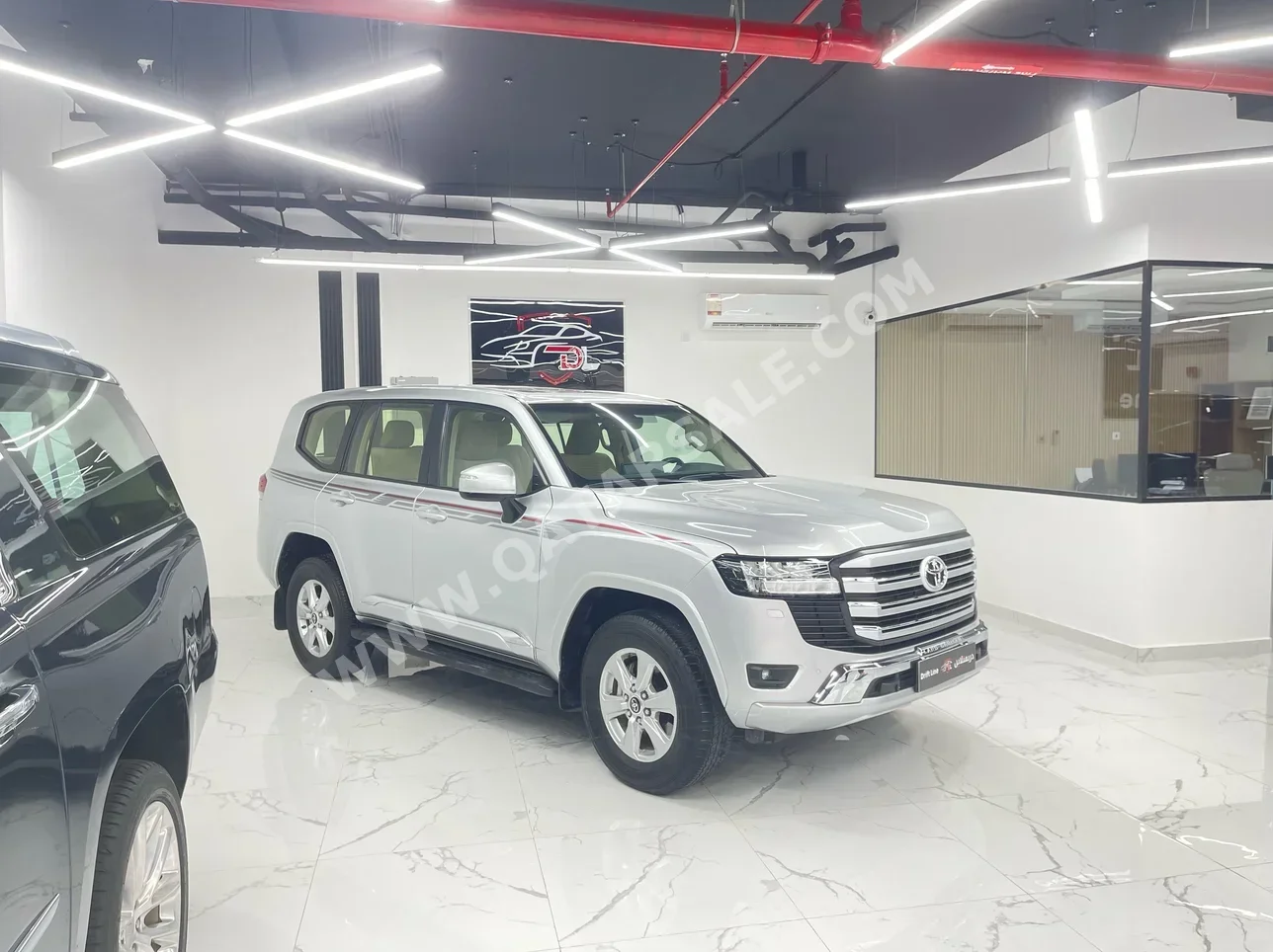 Toyota  Land Cruiser  GXR Twin Turbo  2023  Automatic  45,000 Km  6 Cylinder  Four Wheel Drive (4WD)  SUV  Silver  With Warranty