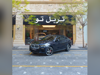 BMW  X-Series  X6 40i  2022  Automatic  45,000 Km  6 Cylinder  Four Wheel Drive (4WD)  SUV  Blue