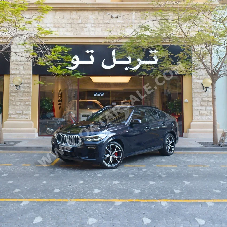 BMW  X-Series  X6 40i  2022  Automatic  45,000 Km  6 Cylinder  Four Wheel Drive (4WD)  SUV  Blue