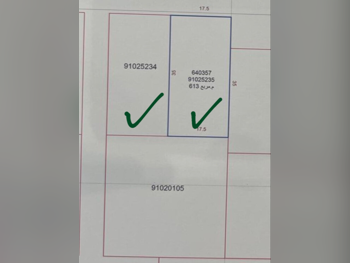 Lands For Sale  in Al Wakrah  - Al Meshaf  -Area Size 613 Square Meter