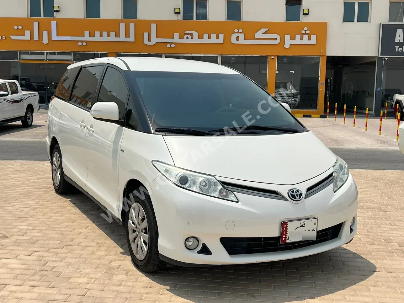تويوتا  بريفا  2019  اوتوماتيك  206,000 كم  4 سلندر  سحب امامي  فان \ باص  أبيض