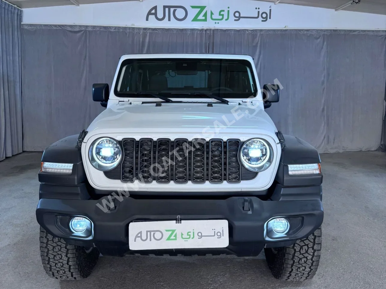 Jeep  Wrangler  Sport  2024  Automatic  4,400 Km  6 Cylinder  Four Wheel Drive (4WD)  SUV  White  With Warranty