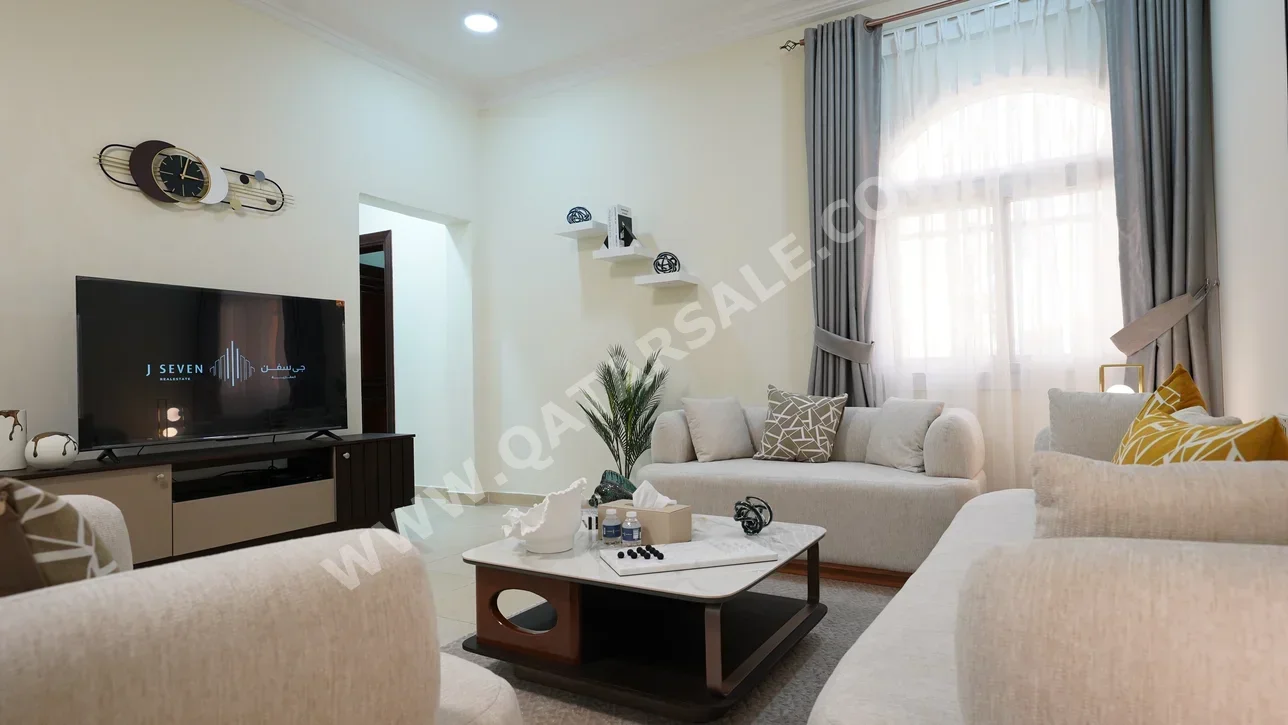 2 غرف نوم  شقة  للايجار  في الدوحة -  مدينة خليفة الجنوبية  مفروشة بالكامل