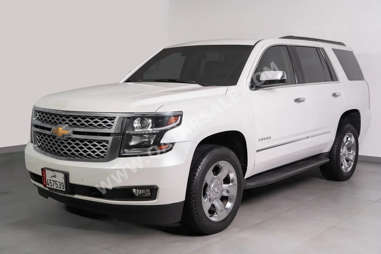 Chevrolet  Tahoe  LT  2018  Automatic  104,090 Km  8 Cylinder  Four Wheel Drive (4WD)  SUV  White