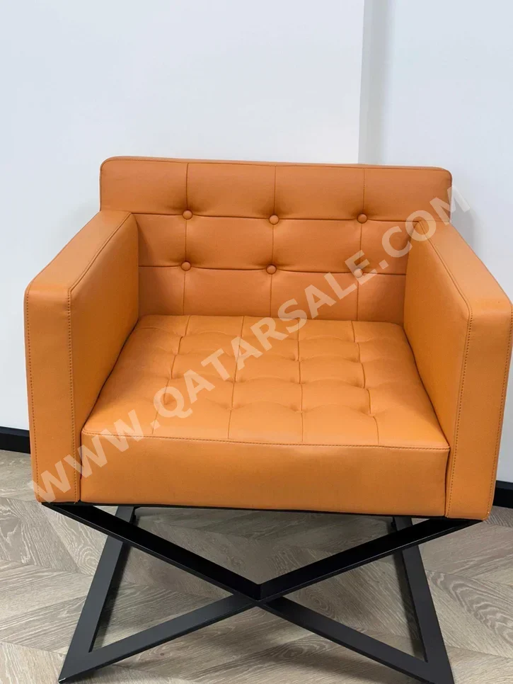 Sofas, Couches & Chairs Armchair  - Leather Match  - Brown