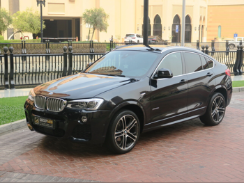 BMW  X-Series  X4  2017  Automatic  105,000 Km  4 Cylinder  Four Wheel Drive (4WD)  SUV  Black