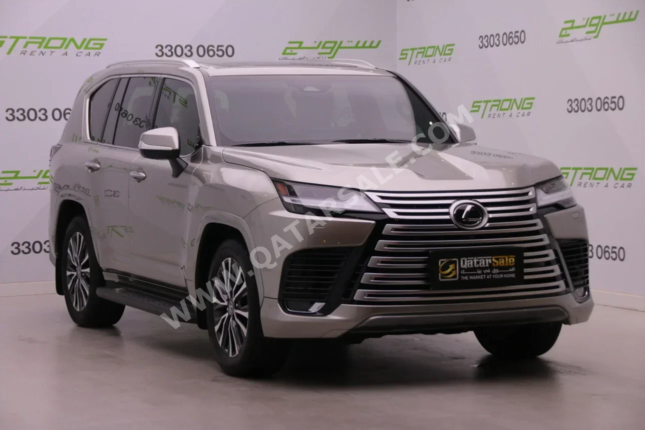Lexus LX 600 Luxury 2025 Automatic 16,000 Km 6 Cylinder Four Wheel Drive (4WD) SUV Sonic Titanium With Warranty
