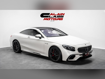 Mercedes-Benz  S-Class  63 AMG  2019  Automatic  10,452 Km  8 Cylinder  All Wheel Drive (AWD)  Coupe / Sport  White