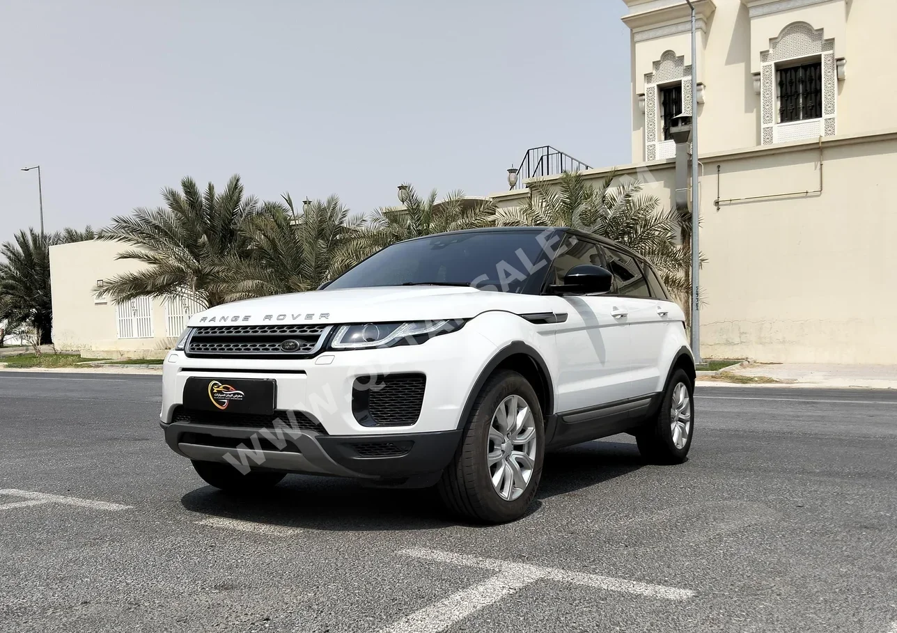 Land Rover  Evoque  Dynamic  2018  Automatic  38,000 Km  4 Cylinder  Four Wheel Drive (4WD)  SUV  White