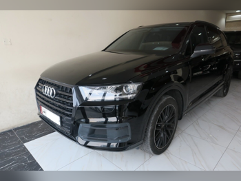 Audi  Q7  2018  Automatic  105,000 Km  6 Cylinder  Four Wheel Drive (4WD)  SUV  Black