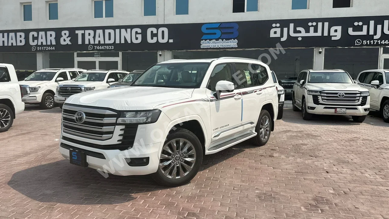 Toyota  Land Cruiser  GXR Twin Turbo  2025  Automatic  0 Km  6 Cylinder  Four Wheel Drive (4WD)  SUV  White  With Warranty
