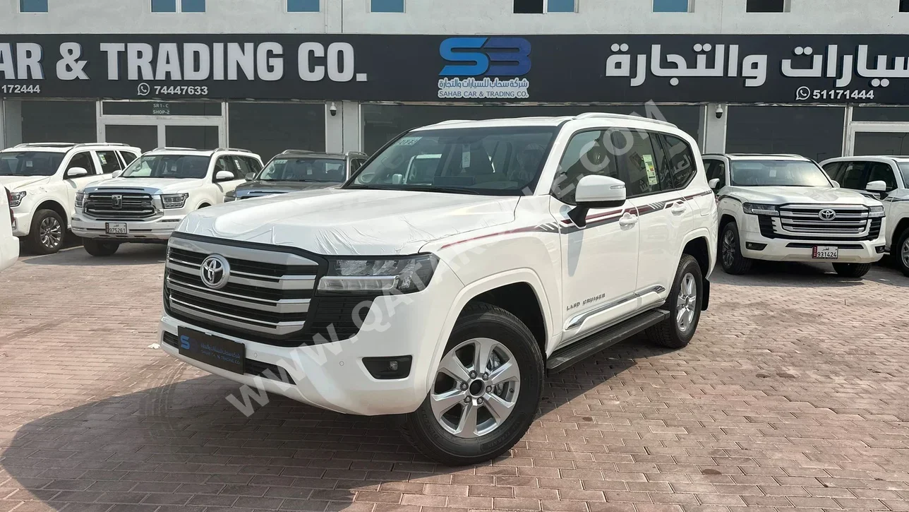 Toyota  Land Cruiser  GXR Twin Turbo  2025  Automatic  0 Km  6 Cylinder  Four Wheel Drive (4WD)  SUV  White  With Warranty