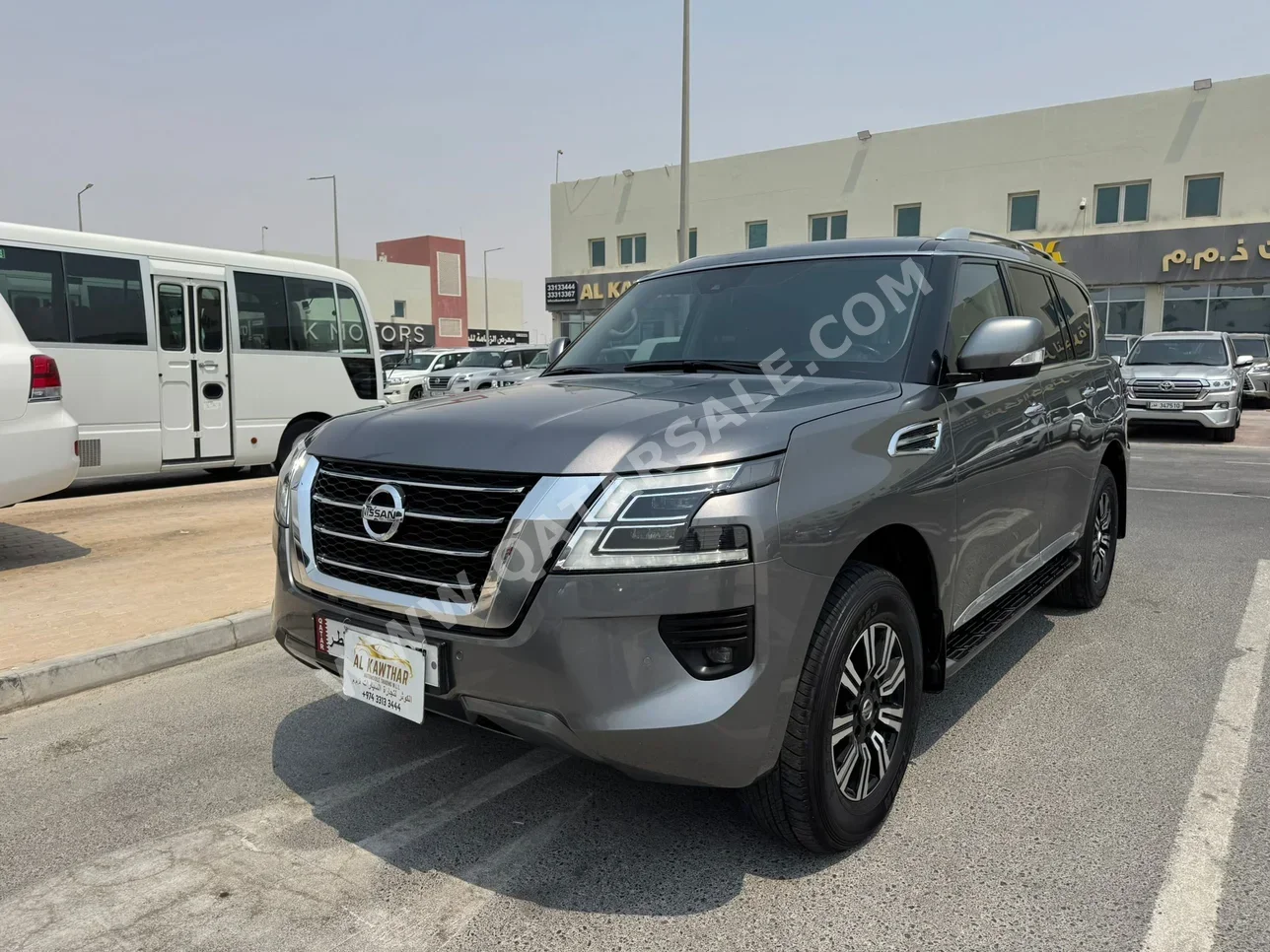 Nissan  Patrol  Titanium  2020  Automatic  184,000 Km  6 Cylinder  Four Wheel Drive (4WD)  SUV  Gray