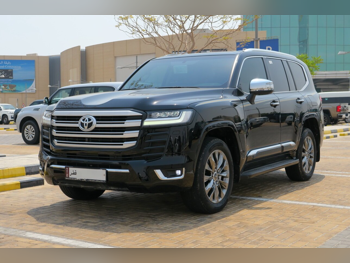 Toyota  Land Cruiser  VX Twin Turbo  2024  Automatic  23,000 Km  6 Cylinder  Four Wheel Drive (4WD)  SUV  Black  With Warranty